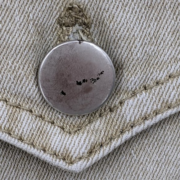 SOFT SURROUNDINGS Cropped Wide Leg Jeans Sz S - Picture 7 of 7